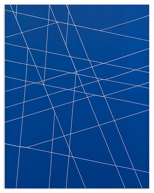 flow down, 2017, Acrylic on Polyester, 130 x 165 cm