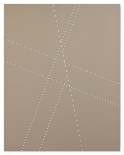 flow down, 2017, Acrylic on Polyester, 130 x 165 cm