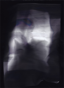 Paperscan, Pigmentprint auf Hahnem&uuml;hle, 100 x 70 cm, 2014